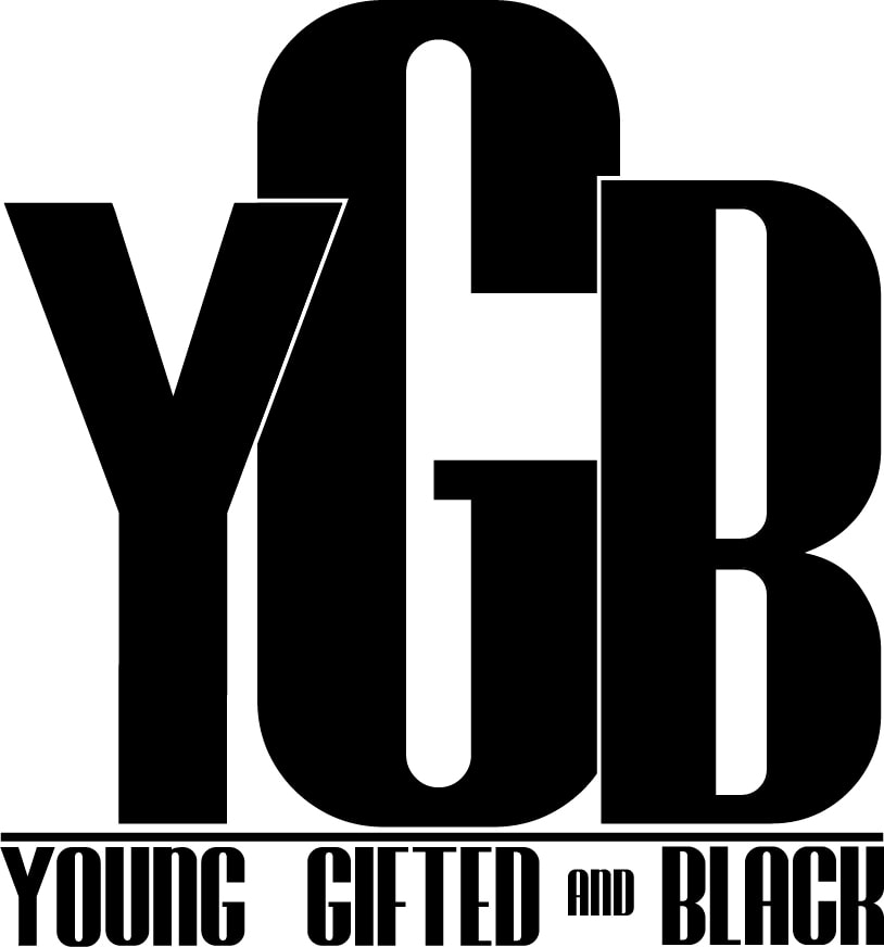 YGB logo in different colors