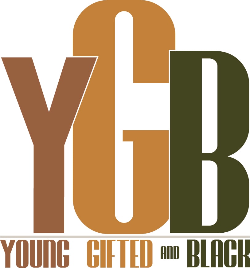 YGB logo in different colors