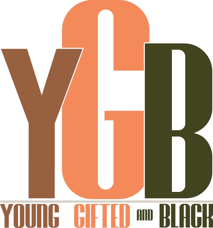 YGB logo in different colors